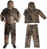 Kylebooker Muggenpakken, Net Bug Pants & Jacket Hood Sets - Ultrafijne mesh zomerkleding voor buitenbescherming tegen insecten, vliegen, muggen, niet-ziende muggen en muggen - met vissen, wandelen, kamperen en tuinieren